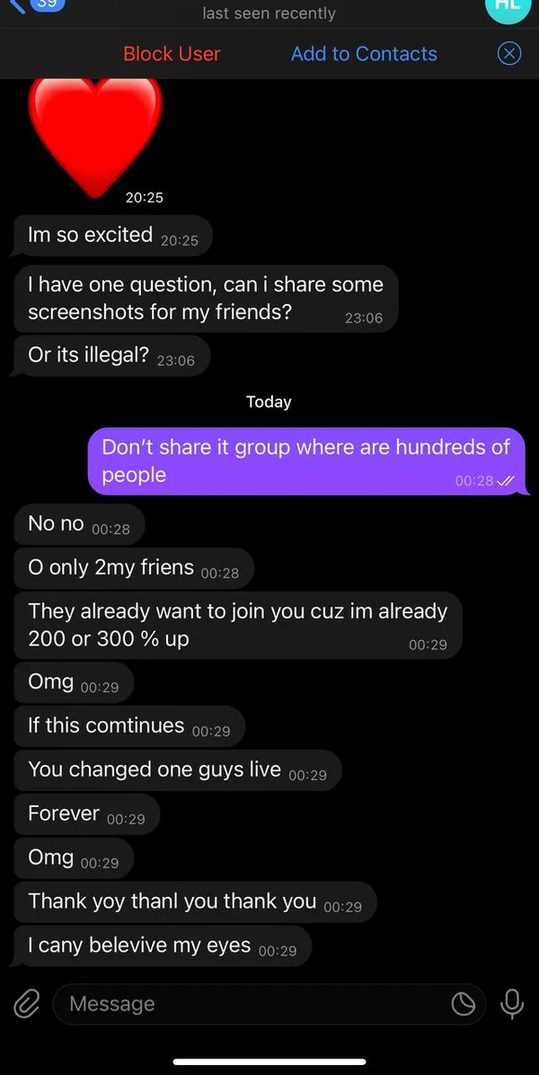 User review screenshot 18