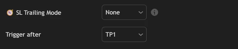 Trailing modes