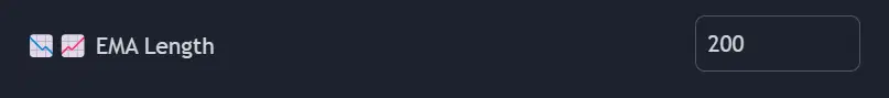 EMA Length Setting